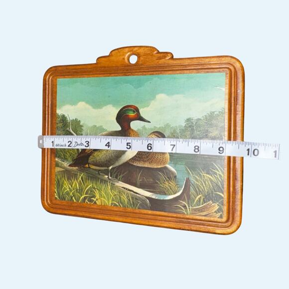 Vintage Duck Wall Plaques Set – Rustic Cabin Art – A.J. Rudisill - Picture 9 of 15